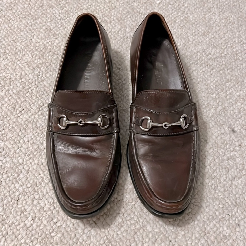Horsebit leather loafers with Nike Air by Cole Haan